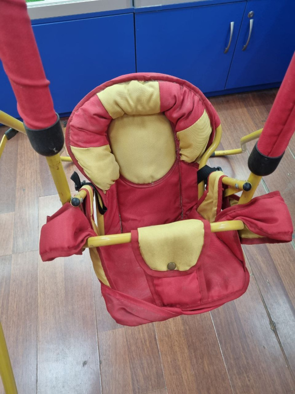 Детская Качеля  Gusio желтая