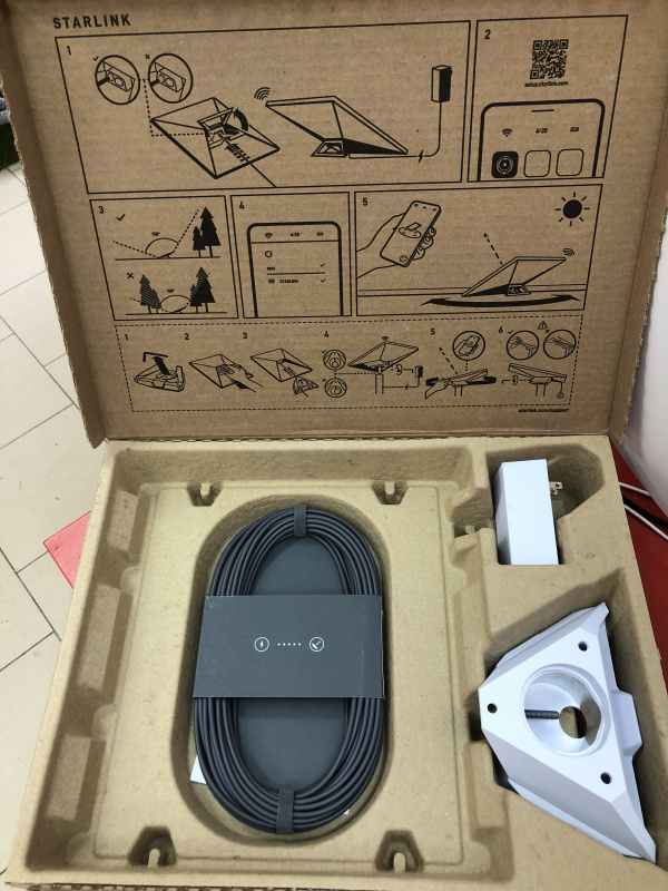 КОМПЛЕКТ СПУТНИКОВОГО ОБОРУДОВАНИЯ STARLINK  V5 MINI KIT