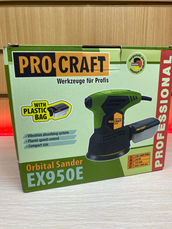 Шлифмашинка ProCraft EX950E