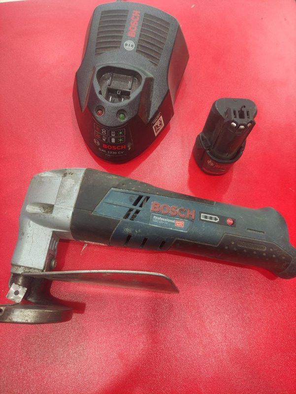 Ножницы по металлу Bosch gsc 12v 13